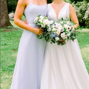 Mori Lee style #21559 in color Fog. Worn once